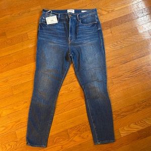 Frame denim Ali high rise cigarette